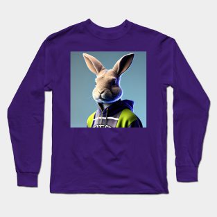 #Web3Kend Polygon Rabbit #34 Long Sleeve T-Shirt